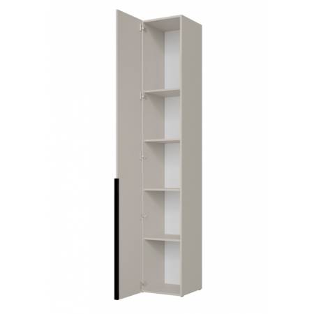 Nowoczesna szafa modułowa słupek 40 cm 1D SLIK kaszmir